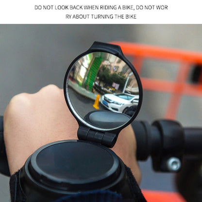 Bicycle 360 Degree Back Mirror Arm Wrist Strap Rear View Mirror - View Mirrors by buy2fix | Online Shopping UK | buy2fix