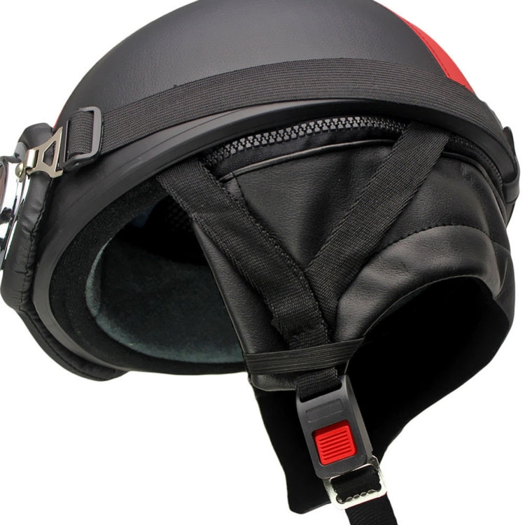 Winter Season Motorcycle Breathable Safty Helmet(Coffee) - Helmets by buy2fix | Online Shopping UK | buy2fix