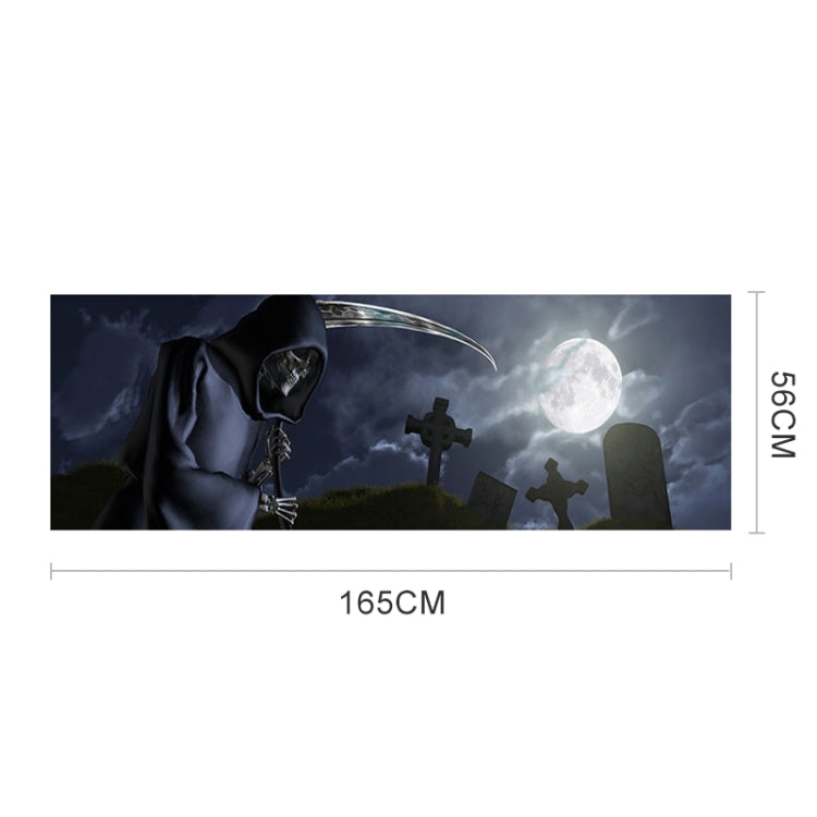 Death Cemetery Pattern Horror Series Car Rear Window Decorative Sticker, Size: 165 x 56cm - Decorative Sticker by buy2fix | Online Shopping UK | buy2fix