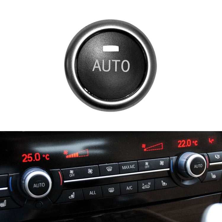 Car Temperature Adjustment Switch Air Conditioning Knob with Letter for BMW 5 Series / 6 Aeries / 7 Aeries GT - In Car by buy2fix | Online Shopping UK | buy2fix