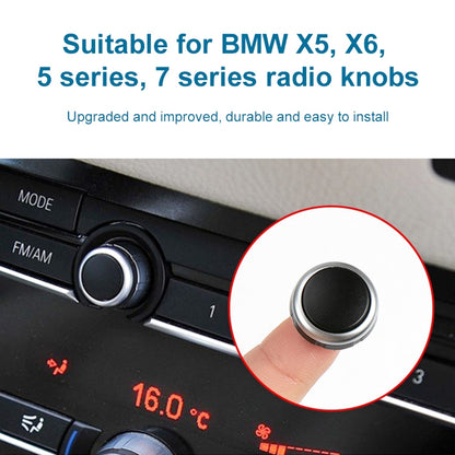 Car Radio Switch Button CD Player Volume Knob 64119350272 for BMW F15 - In Car by buy2fix | Online Shopping UK | buy2fix