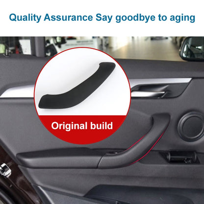 1 Pair Car Inside Doors Handle Pull Trim Cover 51417417513 for BMW X1 2016-, Left Driving (Silver) - In Car by buy2fix | Online Shopping UK | buy2fix