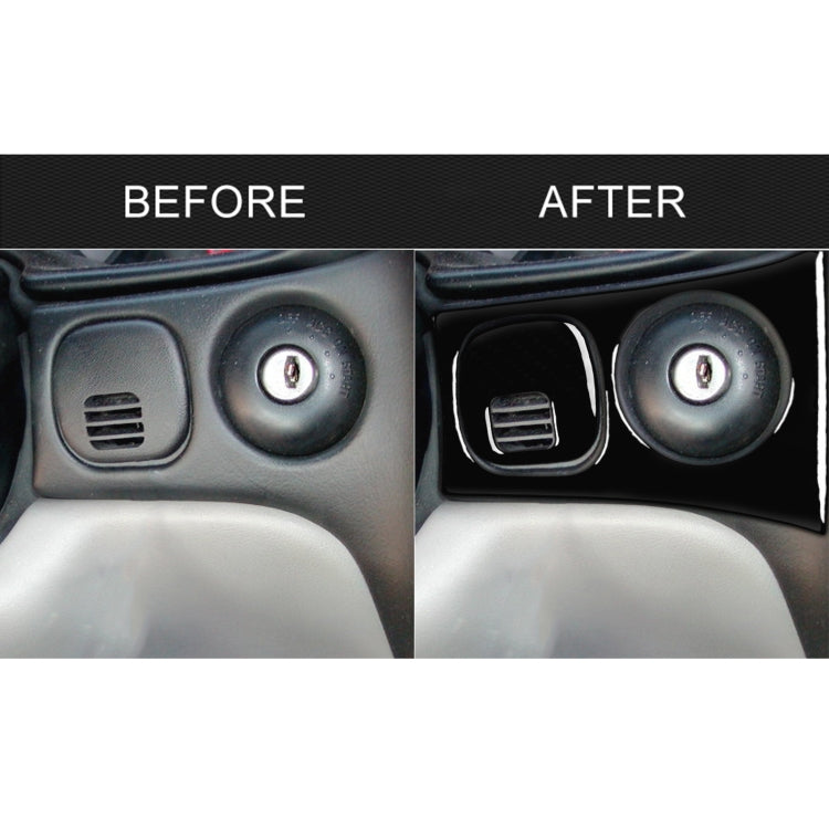 For Chevrolet Corvette C5 1998-2004 Car Key Panel Set Decorative Sticker, Left Drive - In Car by buy2fix | Online Shopping UK | buy2fix