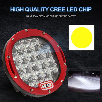 20W 7 inch Car Round Spotlight Work Light - In Car by buy2fix | Online Shopping UK | buy2fix