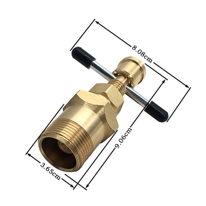 ZK-020 Car 15mm & 22mm Olive Remove Puller Solid Brass Copper Pipe Fitting - In Car by buy2fix | Online Shopping UK | buy2fix