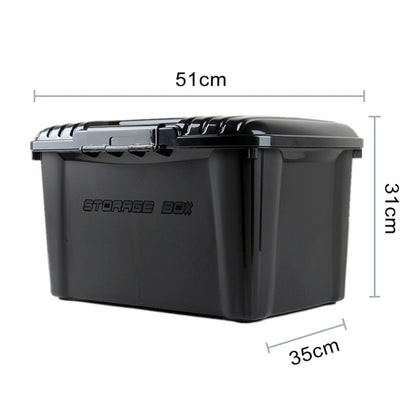 3R-2001 Car / Household Storage Box Sealed Box, Capacity: 40L (Black) - In Car by 3R | Online Shopping UK | buy2fix