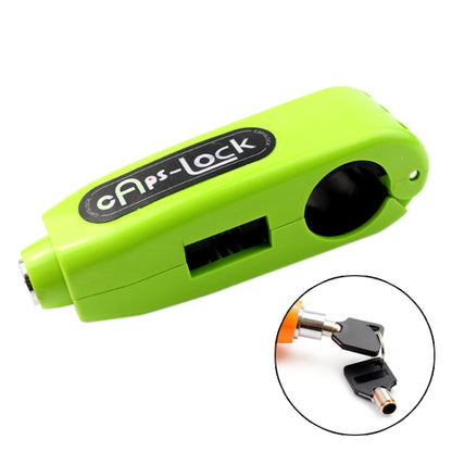 Motorcycles Handle Anti-theft Lock Horn Lock (Green) - In Car by buy2fix | Online Shopping UK | buy2fix