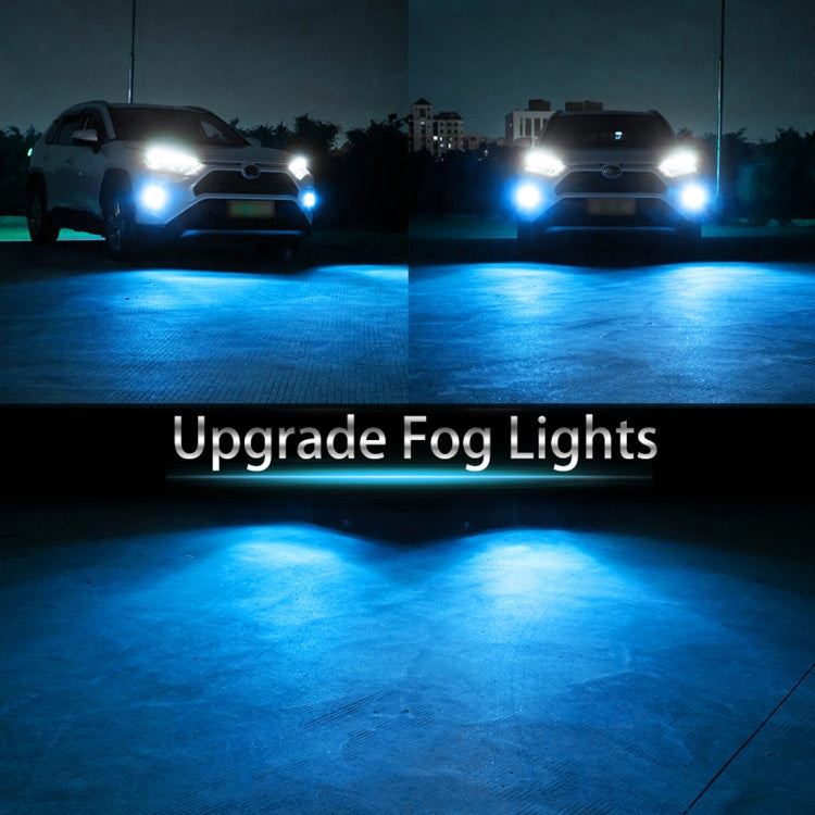 1 Pair H3 DC12V / 5W Car LED Fog Light with 42LEDs SMD-2016 Lamp Beads (Ice Blue Light) - In Car by buy2fix | Online Shopping UK | buy2fix