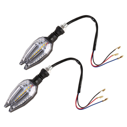 Motorcycle Turn Signal Light DC12V 1W 33LEDs SMD-3528 Lamp Beads (Blue Light) - In Car by buy2fix | Online Shopping UK | buy2fix