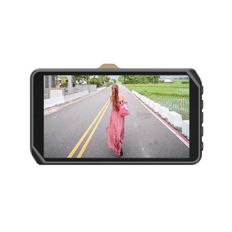 Q50 Car 4 inch HD 1080P Night Vision Front and Rear Dual-lens Driving Recorder -  by buy2fix | Online Shopping UK | buy2fix