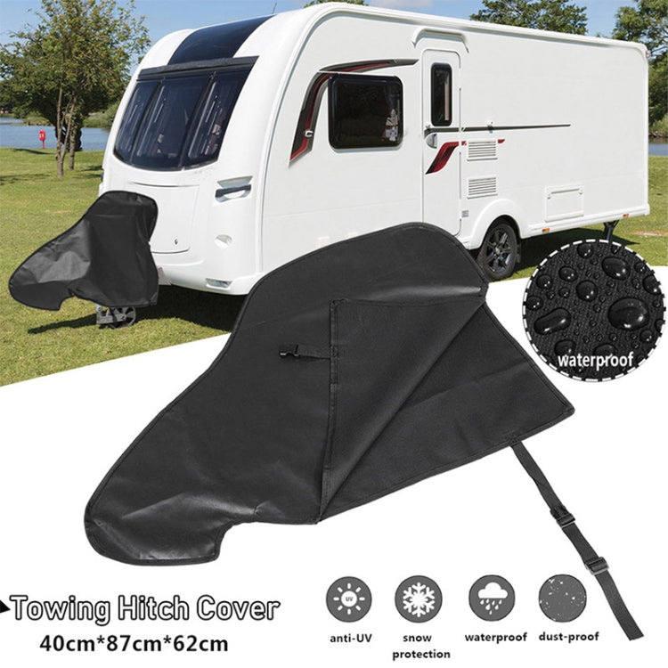Waterproof Caravan Towing Hitch PVC Protective Cover - In Car by buy2fix | Online Shopping UK | buy2fix