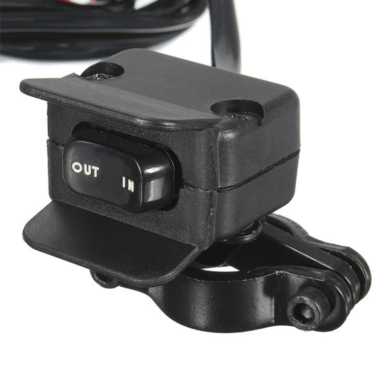 Motorcycle ATV / UTV Winch Rocker Switch Handlebar Control Line Warn Kits - In Car by buy2fix | Online Shopping UK | buy2fix