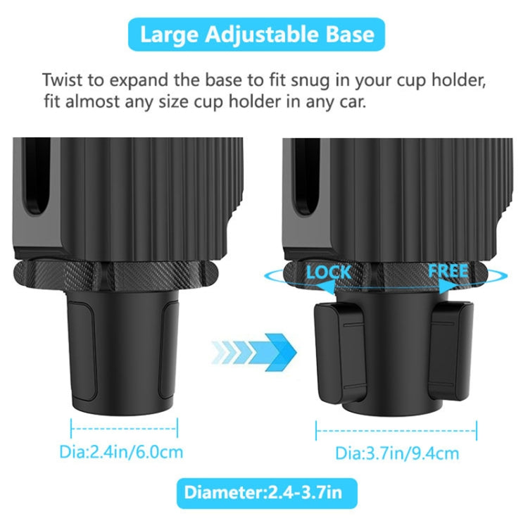 Car Beverage Rack Water Cup Mobile Phone Holder - In Car by buy2fix | Online Shopping UK | buy2fix