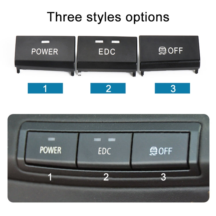 For BMW 3 Series E93 2005-2012 Car Central Control Multi-function Button No.1 6131 7841 136 - In Car by buy2fix | Online Shopping UK | buy2fix