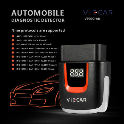 Viecar VP002 Car Mini OBD Fault Detector V1.5 WiFi Diagnostic Tool - In Car by buy2fix | Online Shopping UK | buy2fix