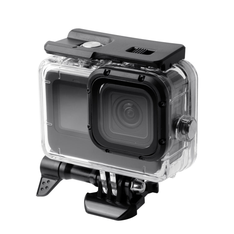 Waterproof Case + Touch Back Cover + Color Lens Filter for GoPro HERO10 Black / HERO9 Black (Red) - DJI & GoPro Accessories by buy2fix | Online Shopping UK | buy2fix