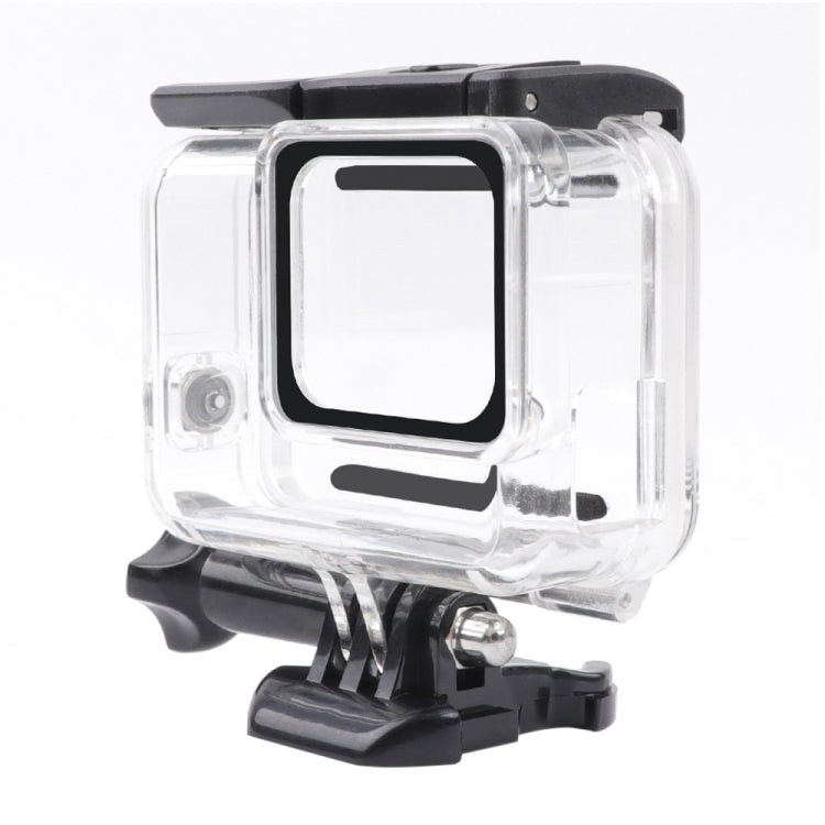 For GoPro HERO7 White /Silver Skeleton Housing Side Hollow Protective Case with Buckle Basic Mount & Screw(Transparent) - DJI & GoPro Accessories by buy2fix | Online Shopping UK | buy2fix