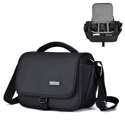 CADEN D27 Portable Digital Camera Bag With Strap, Size: 28.5x15.5x21cm(Black) - Strap Satchel by CADeN | Online Shopping UK | buy2fix