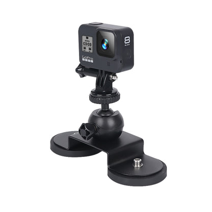 Car Suction Cup Mount Bracket for GoPro Hero11 Black / HERO10 Black / HERO9 Black / HERO8 Black /7 /6 /5 /5 Session /4 Session /4 /3+ /3 /2 /1, Xiaoyi and Other Action Cameras, Size: L(Black) - DJI & GoPro Accessories by buy2fix | Online Shopping UK | buy2fix