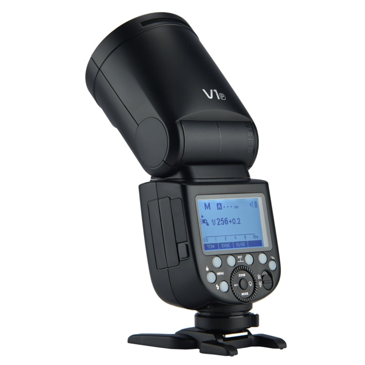 Godox V1P Round Head TTL Flash Speedlite for Pentax (Black) - Shoe Mount Flashes by Godox | Online Shopping UK | buy2fix