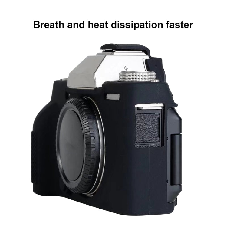 Soft Silicone Protective Case for FUJIFILM X-T200 (Black) - Camera Accessories by buy2fix | Online Shopping UK | buy2fix