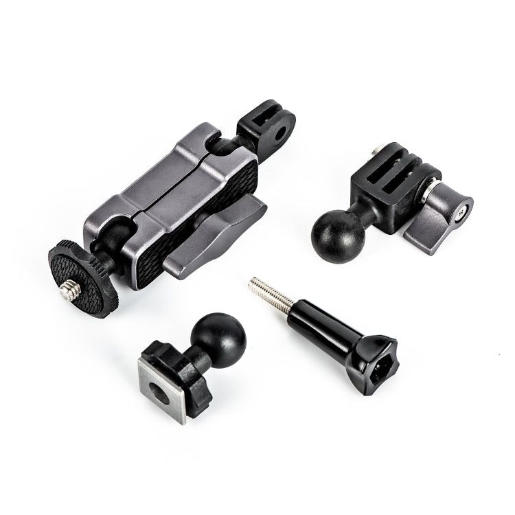 STARTRC Aluminium Alloy Mount Adapter Adjustable Arm, Deluxe Version (Black Silver) - DJI & GoPro Accessories by STARTRC | Online Shopping UK | buy2fix