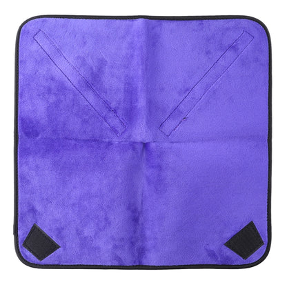 Hundred-folding Cloth Photography Camera SLR Liner Lens Bag Thickening Wrapped Cloth Plus Velvet, Size: 40x40cm (Purple) - Camera Accessories by buy2fix | Online Shopping UK | buy2fix