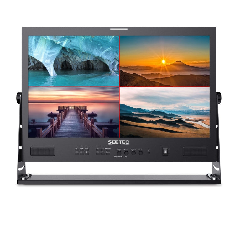 SEETEC ATEM215S 21.5 inch  3G-SDI HDMI Full HD 1920x1080 Multi-camera Broadcast Monitor(EU Plug) - On-camera Monitors by SEETEC | Online Shopping UK | buy2fix