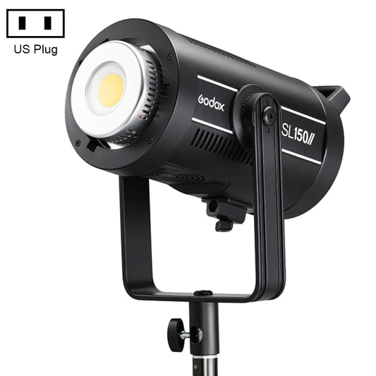 Godox SL150II 150W 5600K Daylight-balanced LED Light Studio Continuous Photo Video Light(US Plug) - Shoe Mount Flashes by Godox | Online Shopping UK | buy2fix