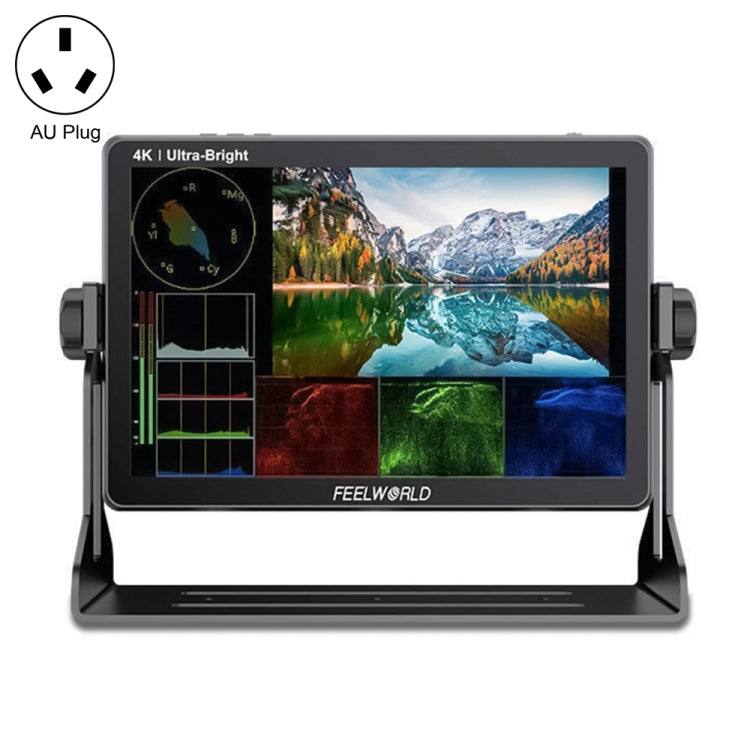 FEELWORLD LUT11S 10.1 inch Ultra High Bright 2000nit Touch Screen DSLR Camera Field Monitor, 3G-SDI 4K HDMI Input Output 1920 x 1200 IPS Panel(AU Plug) - Camera Accessories by FEELWORLD | Online Shopping UK | buy2fix