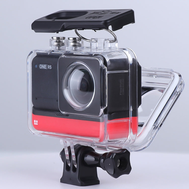 For Insta360 One RS 360 Edition 60m Underwater Depth Diving Case Waterproof Housing (Transparent) - DJI & GoPro Accessories by buy2fix | Online Shopping UK | buy2fix