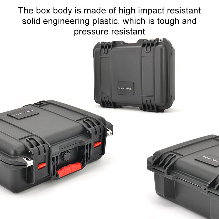 PGYTECH P-SP-101 Shockproof Waterproof Explosion-proof Hard Box Carrying Case for DJI Shark (Black) - DJI & GoPro Accessories by PGYTECH | Online Shopping UK | buy2fix