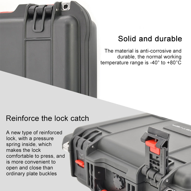 PGYTECH P-SP-101 Shockproof Waterproof Explosion-proof Hard Box Carrying Case for DJI Shark (Black) - DJI & GoPro Accessories by PGYTECH | Online Shopping UK | buy2fix