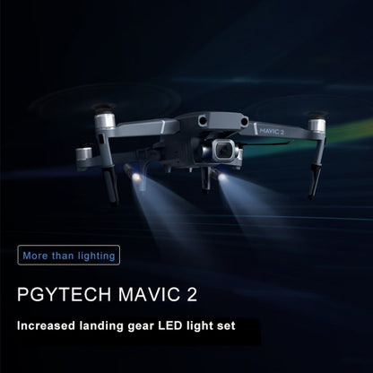 PGYTECH P-HA-030 LED Night Flight Light Shock Absorption Landing High Stand for DJI Mavic 2 - DJI & GoPro Accessories by PGYTECH | Online Shopping UK | buy2fix