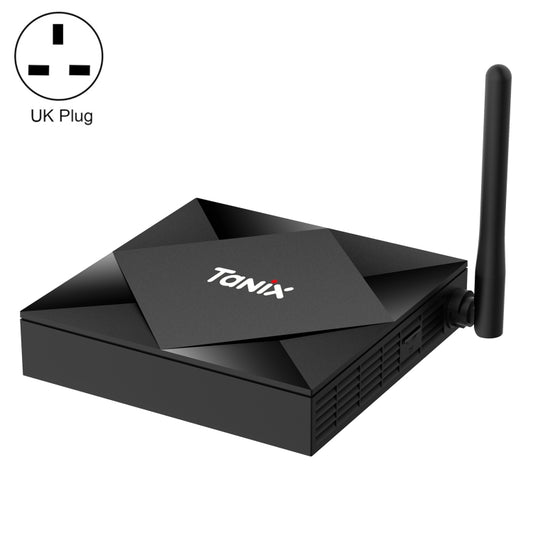 TANIX TX6s 4K Smart TV BOX Android 10 Media Player wtih Remote Control, Quad Core Allwinner H616, without Bluetooth Function, RAM: 2GB, ROM: 8GB, 2.4GHz WiFi, UK Plug - Consumer Electronics by buy2fix | Online Shopping UK | buy2fix
