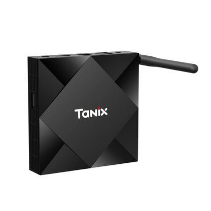 TANIX TX6s 4K Smart TV BOX Android 10 Media Player with Remote Control, Quad Core Allwinner H616, RAM: 4GB, ROM: 32GB, 2.4GHz/5GHz WiFi, Bluetooth, EU Plug - Consumer Electronics by buy2fix | Online Shopping UK | buy2fix
