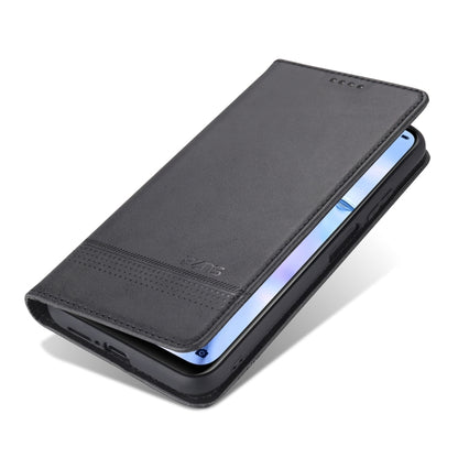 For Xiaomi Mi 10T / 10T Pro / Redmi K30s AZNS Magnetic Calf Texture Horizontal Flip Leather Case with Card Slots & Holder & Wallet(Black) - Xiaomi Cases by AZNS | Online Shopping UK | buy2fix