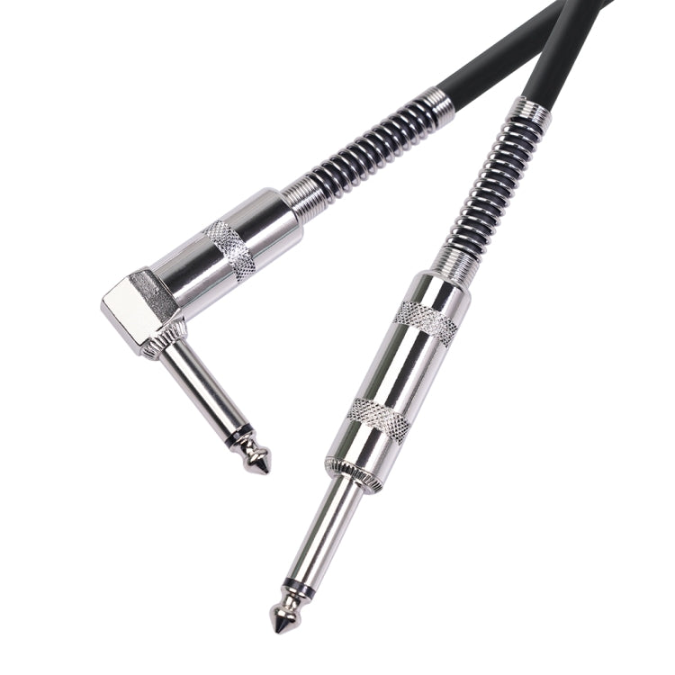 TC048SL 6.35mm Plug Straight to Elbow Electric Guitar Audio Cable, Cable Length:6m - Consumer Electronics by buy2fix | Online Shopping UK | buy2fix