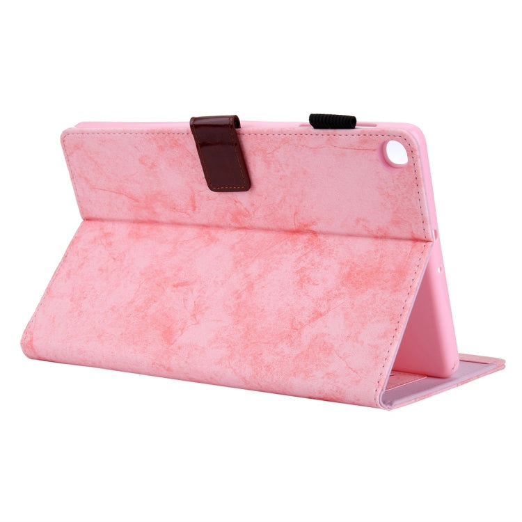 For Galaxy Tab A 8.0 & S Pen (2019) Business Style Horizontal Flip Leather Case, with Holder & Card Slot & Photo Frame & Sleep / Wake-up Function(Pink) - Tab A 8.0 & S Pen (2019) P200/P205 by buy2fix | Online Shopping UK | buy2fix