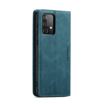 For Samsung Galaxy A52 5G / 4G CaseMe 013 Multifunctional Horizontal Flip Leather Case with Holder & Card Slot & Wallet(Blue) - Samsung Accessories by CaseMe | Online Shopping UK | buy2fix