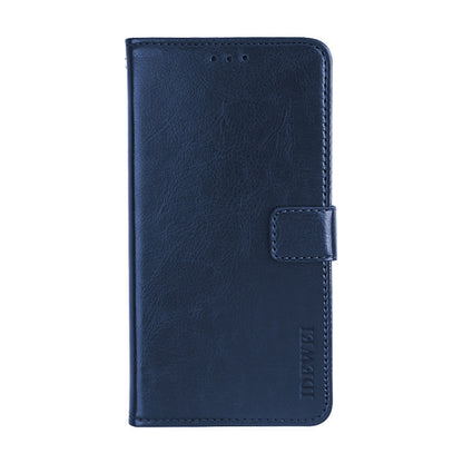 For Blackview A70 idewei Crazy Horse Texture Horizontal Flip Leather Case with Holder & Card Slots & Wallet(Blue) - More Brand by idewei | Online Shopping UK | buy2fix