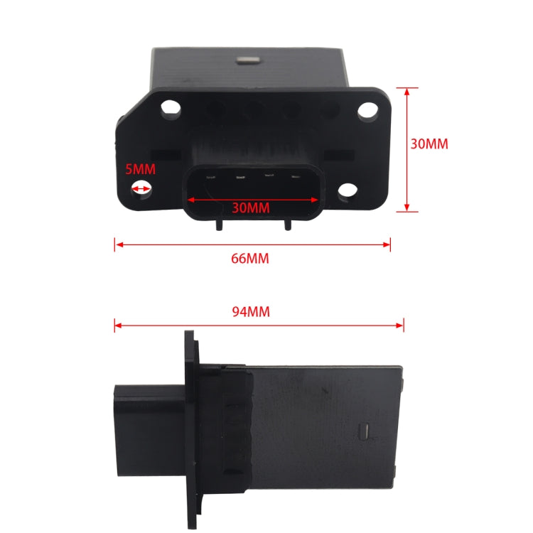 A5230 Car Blower Motor Resistor AC Blower Control Modul 3F2Z18591AA for Ford - In Car by buy2fix | Online Shopping UK | buy2fix