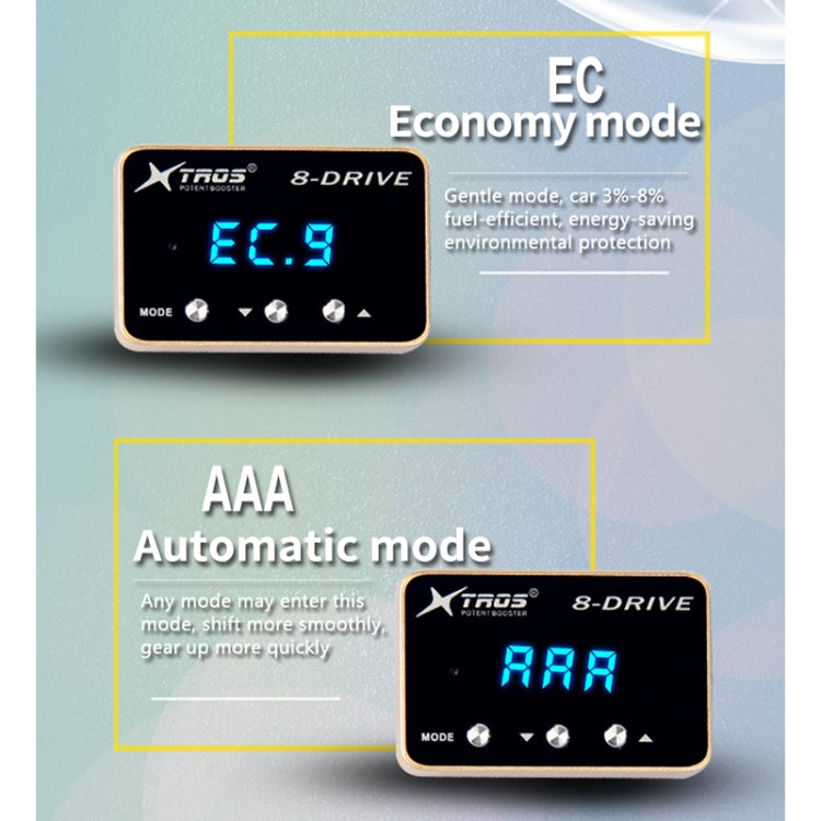 For Toyota 4 Runner 2010- TROS 8-Drive Potent Booster Electronic Throttle Controller Speed Booster - In Car by TROS | Online Shopping UK | buy2fix