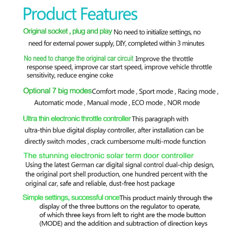 For Ford CMAX 2010-2018 TROS 8-Drive Potent Booster Electronic Throttle Controller Speed Booster - In Car by TROS | Online Shopping UK | buy2fix