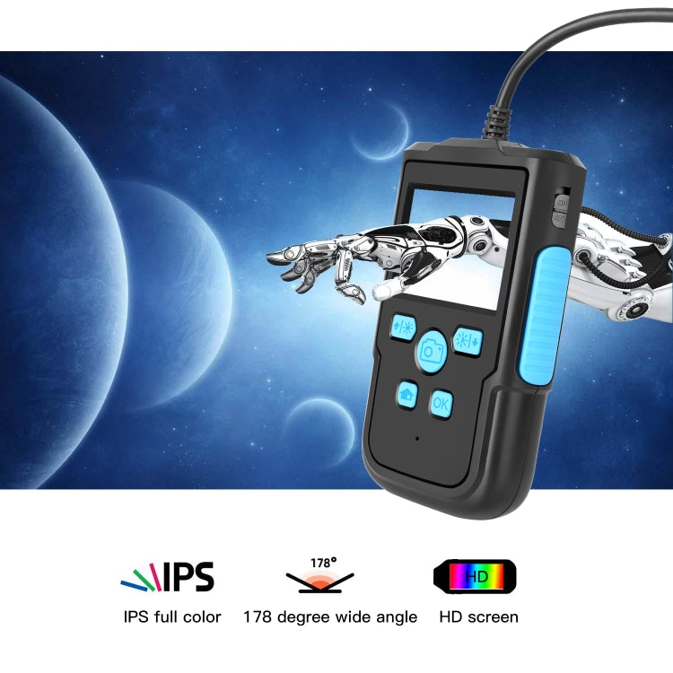 P60B 5.5mm 1080P 2.4 inch IPS Screen IP68 Waterproof HD Digital Endoscope, Length:2m Hard Cable - Consumer Electronics by buy2fix | Online Shopping UK | buy2fix
