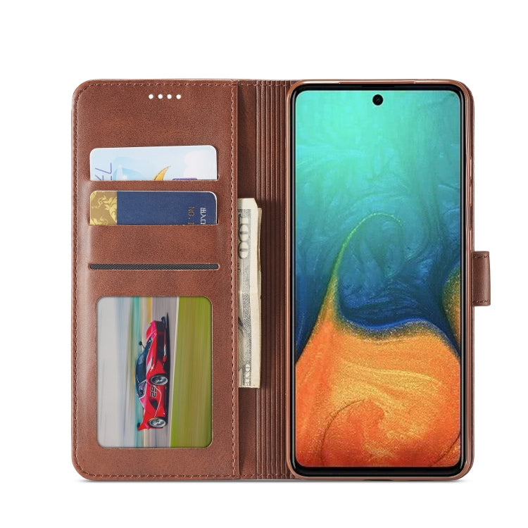 For Samsung Galaxy A03s 164mm LC.IMEEKE Calf Texture Horizontal Flip Leather Case with Holder & Card Slots & Wallet(Red) - Galaxy Phone Cases by LC.IMEEKE | Online Shopping UK | buy2fix