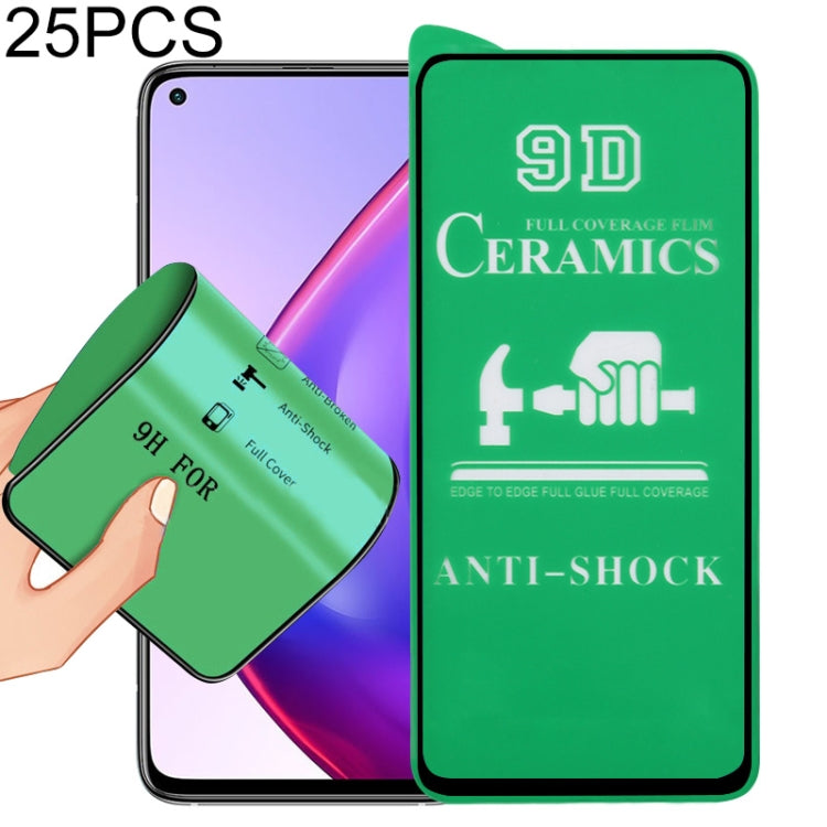 For Xiaomi Mi 10T Pro 5G 25 PCS 9D Full Screen Full Glue Ceramic Film -  by buy2fix | Online Shopping UK | buy2fix