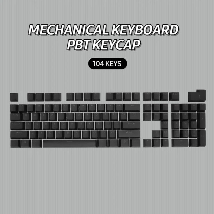 HXSJ P9 104 Keys PBT Color Mechanical Keyboard Keycaps(Light Blue) - Other by HXSJ | Online Shopping UK | buy2fix