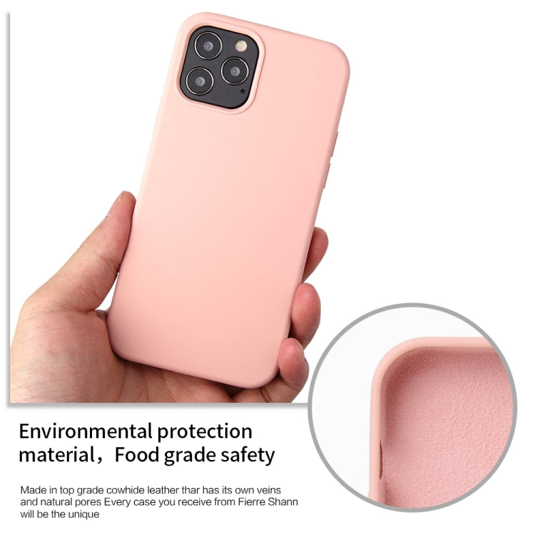 For iPhone 13 Pro Max Solid Color Liquid Silicone Shockproof Protective Case (Yellow) - iPhone 13 Pro Max Cases by buy2fix | Online Shopping UK | buy2fix