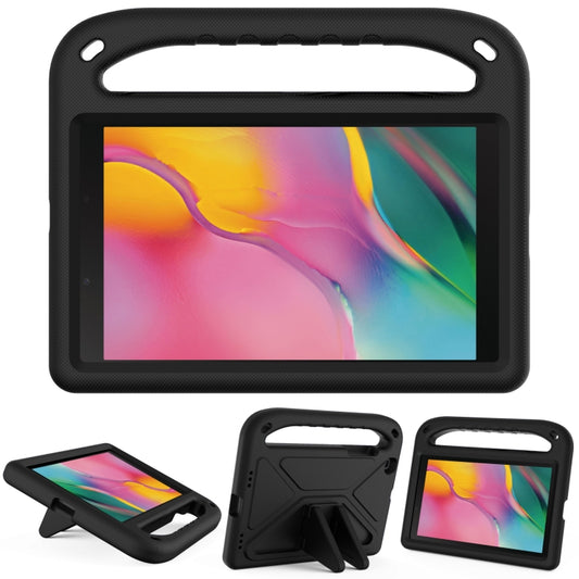 For Samsung Galaxy Tab A 8.0 2019 SM-T290 / SM-T295 Handle Portable EVA Shockproof Anti Falling Protective Case with Triangle Holder(Black) - Other Galaxy Tab PC by buy2fix | Online Shopping UK | buy2fix